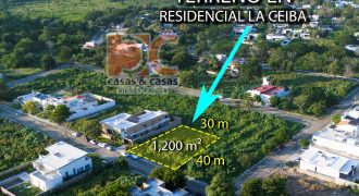 LOTE EN VENTA / LA CEIBA RESIDENCIAL