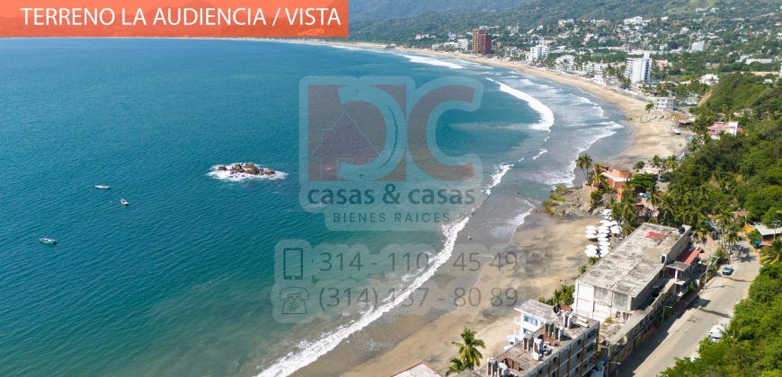 TERRENO CON VISTA AL MAR / COL. LA AUDIENCIA