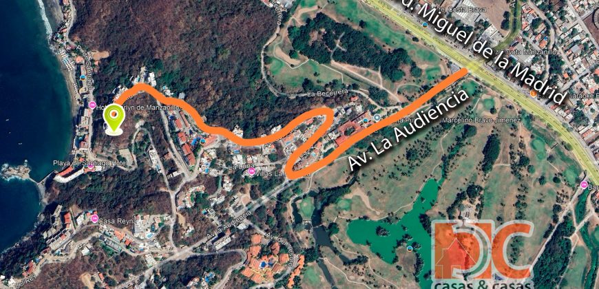 TERRENO CON VISTA AL MAR / COL. LA AUDIENCIA