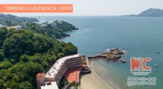 TERRENO CON VISTA AL MAR / COL. LA AUDIENCIA