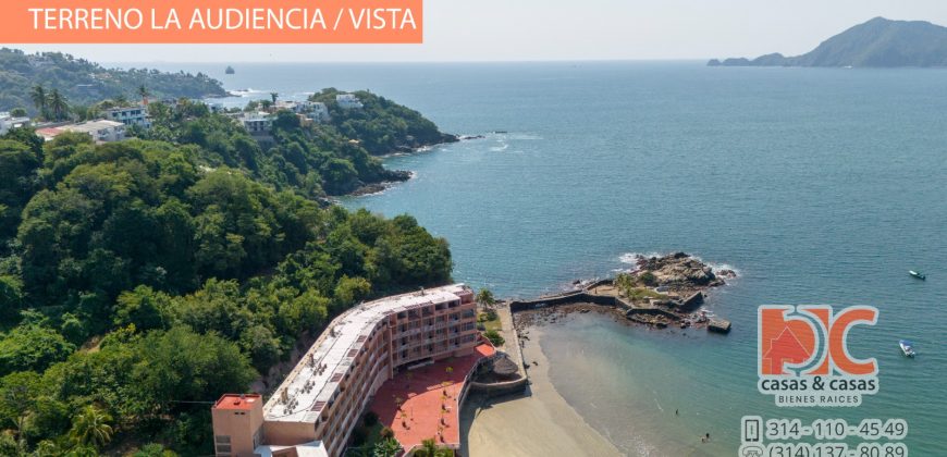 TERRENO CON VISTA AL MAR / COL. LA AUDIENCIA