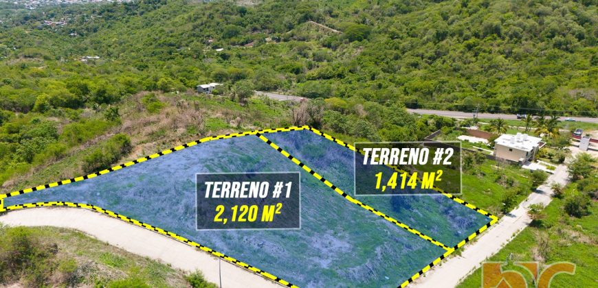 2 LOTES EN VENTA / FRACC. PRIVADO VISTA HERMOSA