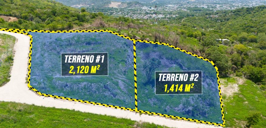 2 LOTES EN VENTA / FRACC. PRIVADO VISTA HERMOSA